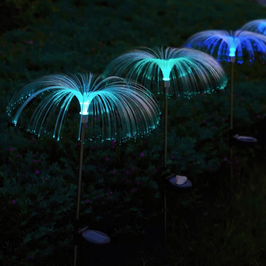Aigostar - LED RGB Solarna dekorativna lampa LED/0,03W/1,2V 70cm IP44