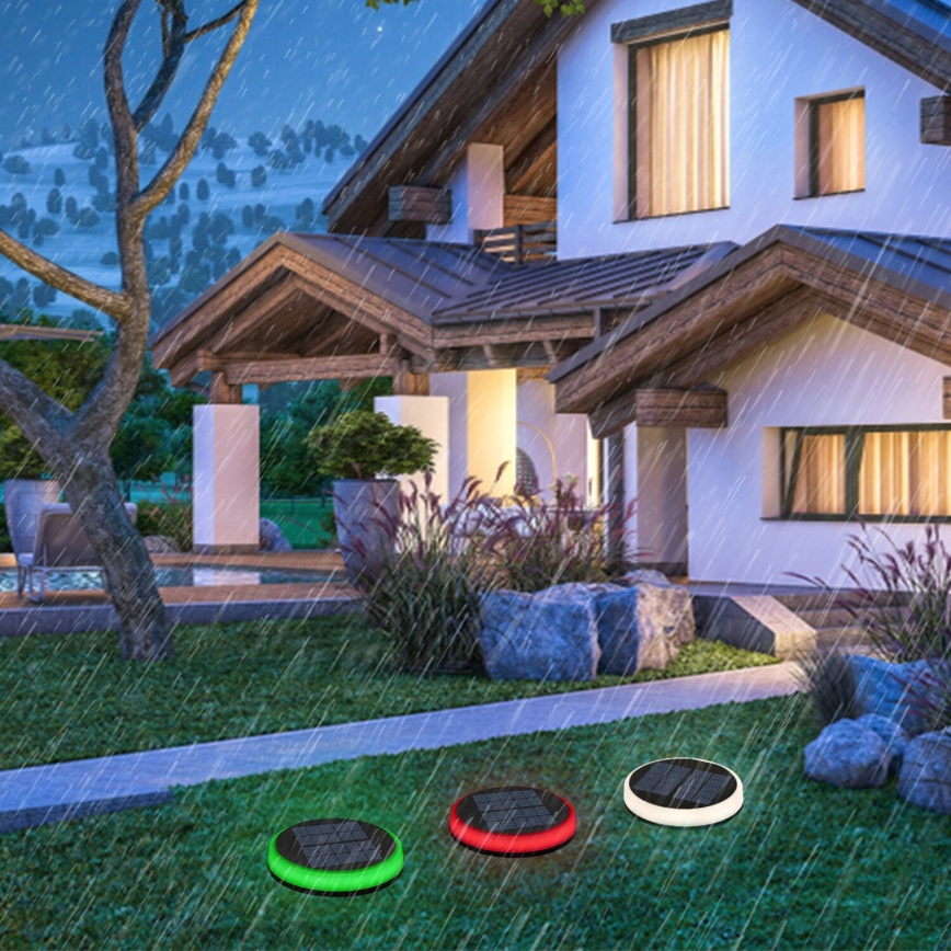Aigostar - LED RGB solarna svjetiljka LED/0,6W/3,7V IP65