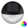 Aigostar - LED RGB Solarna zidna svjetiljka LED/2W/1,2V crna IP44