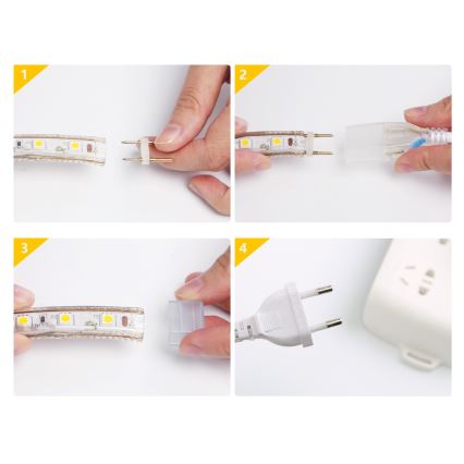Aigostar - LED RGB traka 50m LED/350W/230V IP65