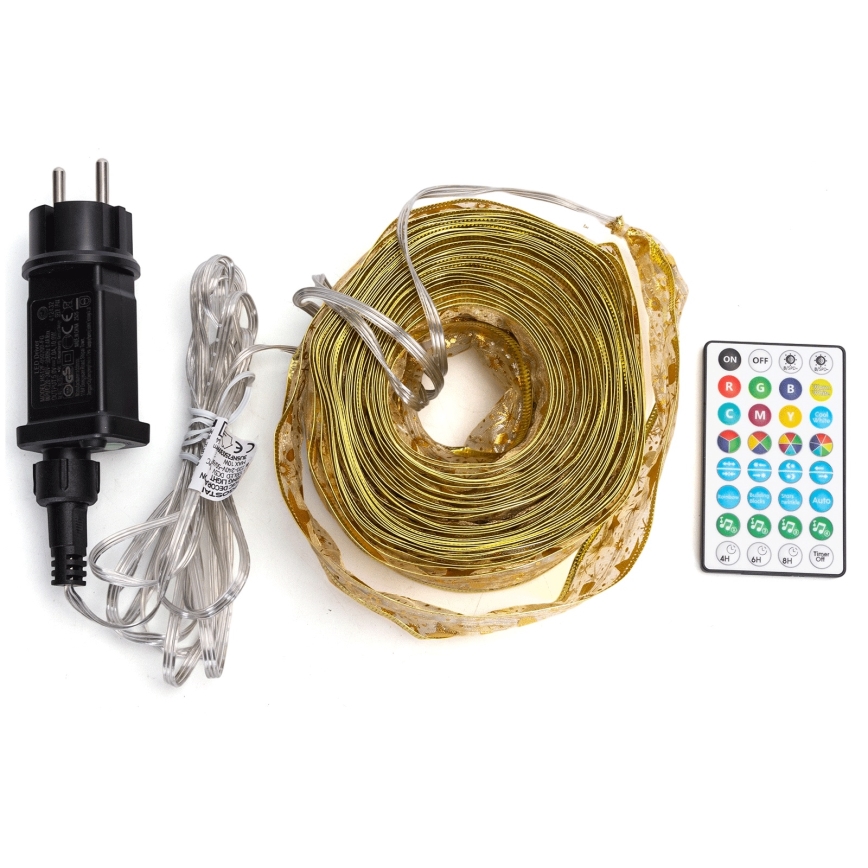 Aigostar - LED RGBICW Pametni vanjski božićni lanac MESH 100xLED 10 m IP44 + daljinski upravljač