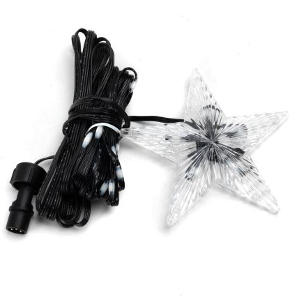 Aigostar - LED RGBICW Pametni vanjski božićni niz MESH 50xLED 5m IP44 + daljinski upravljač