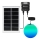 Aigostar - LED RGBW podesivi solarni luster MESH LED/20W/3,7V 4000 mAh 2700K-6500K IP65 promjer 20 cm