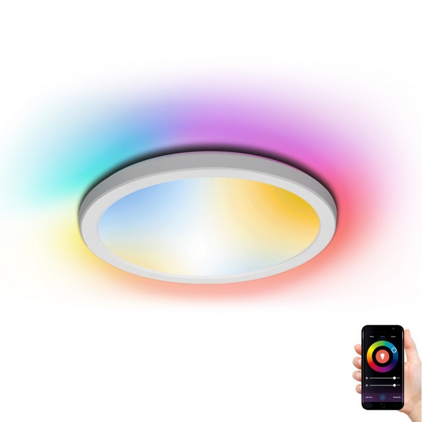 Aigostar - LED RGBW Prigušiva stropna svjetiljka LED/19W/230V 2700-6500K Wi-Fi