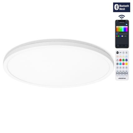 Aigostar - LED RGBW Prigušiva stropna svjetiljka MESH LED/36W/230V 3000-6500K bijela + daljinski upravljač