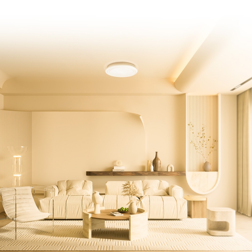 Aigostar - LED RGBW Prigušiva svjetiljka za kupaonicu LED/27W/230V 40 cm Wi-Fi IP44