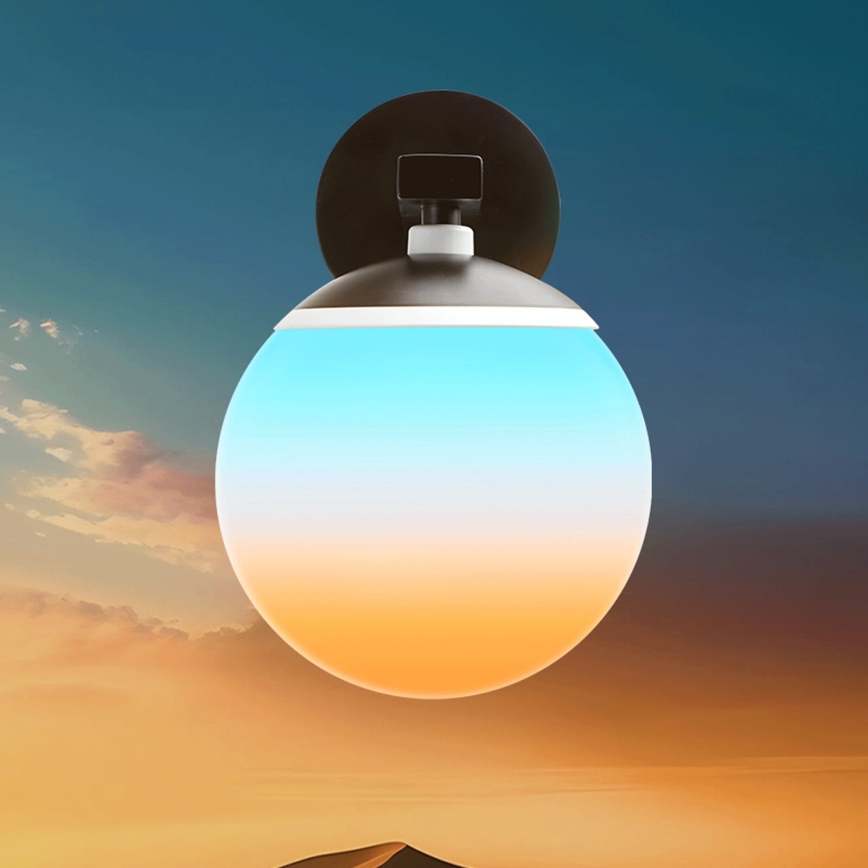 Aigostar - LED RGBW Prigušiva zidna svjetiljka MESH Smart LED/8W/230V + daljinski upravljač