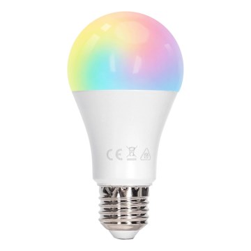 Aigostar - LED RGBW prigušivačka žarulja E27/12W/230V 3000K + daljinski upravljač