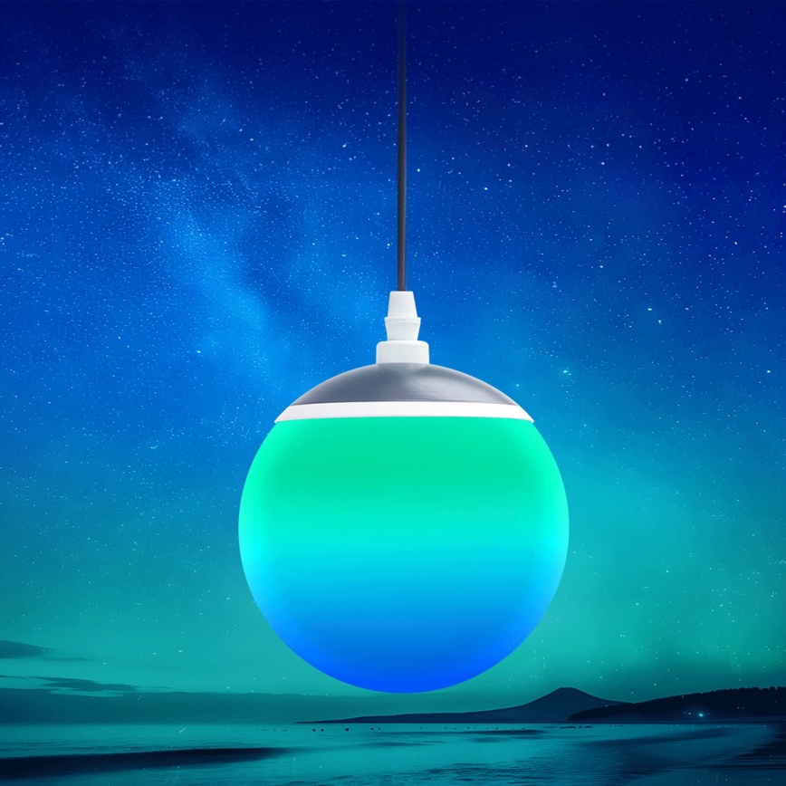Aigostar - LED RGBW Prigušivi luster na sajli MESH LED/8W/230V 2700-6500K bijela + daljinski upravljač