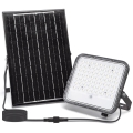 Aigostar - LED RGBW Prigušivi solarni reflektor LED/100W/3,4V IP66 + daljinski upravljač