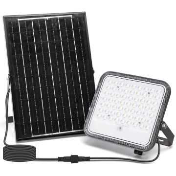 Aigostar - LED RGBW Prigušivi solarni reflektor LED/100W/3,4V IP66 + daljinski upravljač