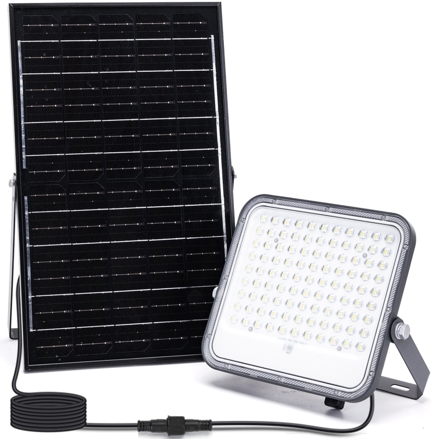 Aigostar - LED RGBW Prigušivi solarni reflektor LED/150W/3,4V IP66 + daljinski upravljač
