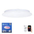 Aigostar - LED RGBW prigušivo za kupaonski strop MESH Smart LED/18W/230V 3000-6500K IP44 + daljinski upravljač