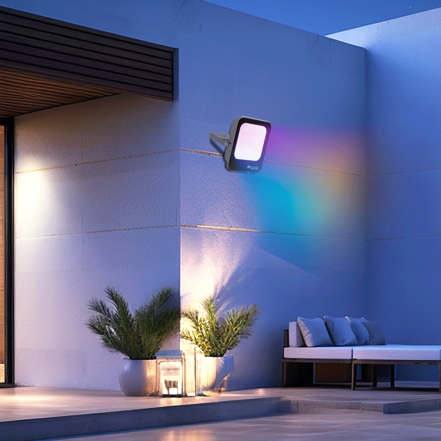 Aigostar - LED RGBW Prigušivi reflektor MESH Smart LED/20W/230V 6500K IP65 + daljinski upravljač