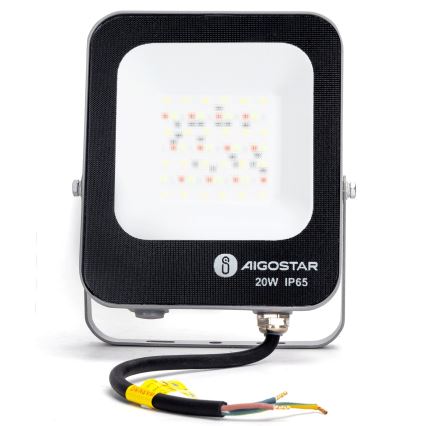 Aigostar - LED RGBW Prigušivi reflektor MESH Smart LED/20W/230V 6500K IP65 + daljinski upravljač