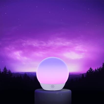 Aigostar - LED RGBW stolna svjetiljka s prigušivanjem LED/5,5W/5V Wi-Fi + daljinsko upravljanje