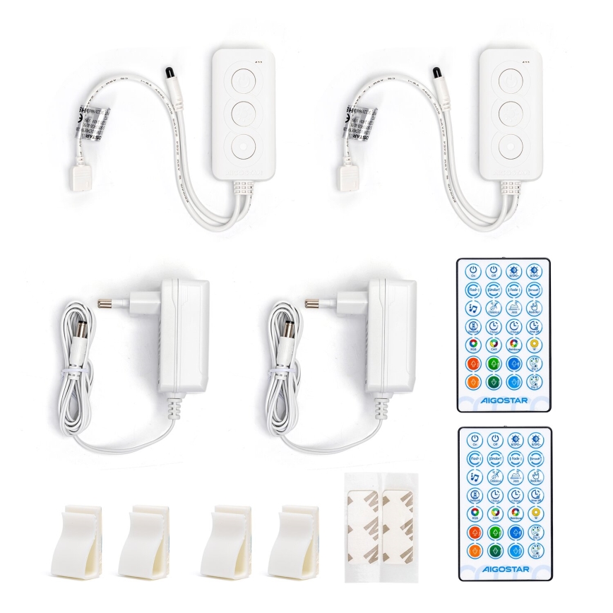 Aigostar - LED RGBW prigušivačka traka LED/18W/12V 2x5 m Wi-Fi