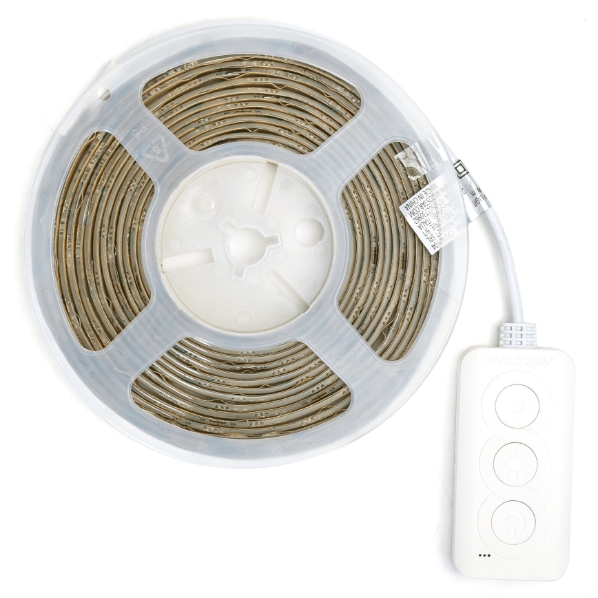 Aigostar - LED RGBW Prigušiva traka 5m MESH Smart LED/24W/230V 2700-6500K + daljinski upravljač