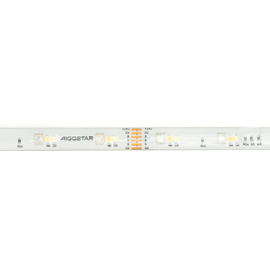 Aigostar - LED RGBW Prigušiva traka 5m MESH Smart LED/24W/230V 2700-6500K + daljinski upravljač