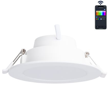 Aigostar - LED RGBW Prigušiva ugradbena svjetiljka za kupaonicu MESH Smart LED/6W/230V 2700-6500K IP44