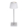 Aigostar - LED RGBW Vanjska prigušiva punjiva stolna lampa LED/4W/5V 3600mAh bijela/mat krom IP54