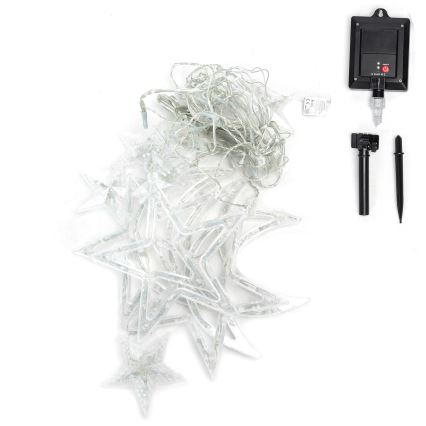 Aigostar - LED solarni lanac 120xLED/8 funkcija 3x0,6 m 500 mAh IP65 višebojno