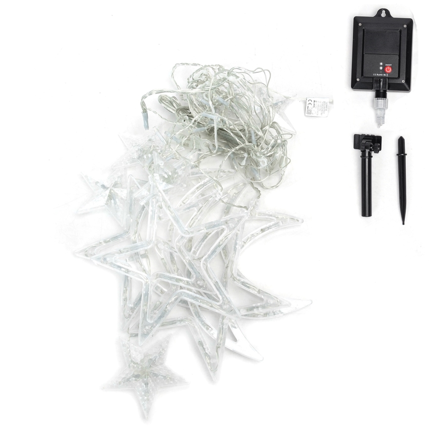 Aigostar - LED solarni lanac 120xLED/8 funkcija 3x0,6 m 500 mAh IP65 višebojno