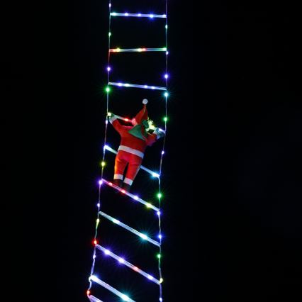 Aigostar - LED vanjska božićna dekoracija 154xLED/8 funkcija 1,6m IP44 višebojna