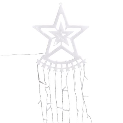 Aigostar - LED vanjska božićna dekoracija 350 LED, 3,5 m, IP44, višebojna