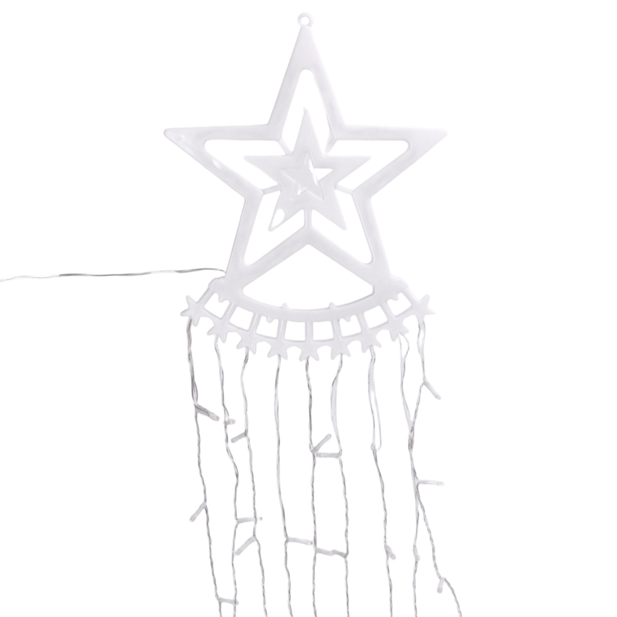 Aigostar - LED vanjska božićna dekoracija 350 LED, 3,5 m, IP44, višebojna