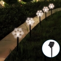 Aigostar - LED Solarna božićna svjetiljka LED/0,054W/1,2V 1m 800 mAh IP65 hladna bijela