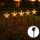 Aigostar - LED Solarna božićna svjetiljka LED/0,054W/1,2V 1m IP65 800 mAh topla bijela