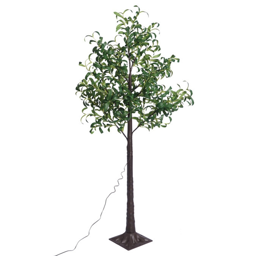 Aigostar - LED solarna dekoracija 285xLED/3,8m IP65 topla bijela olive