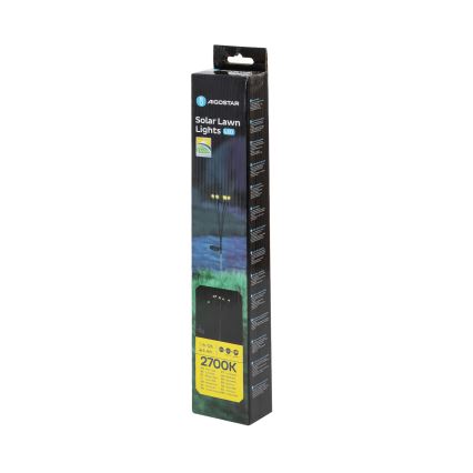 Aigostar - LED Solarna Dekorativni lampa LED/0,04W/1,2V 68,5cm 300 mAh 2700K IP44