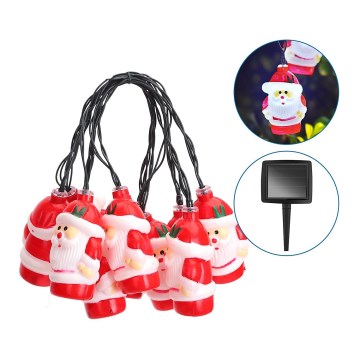 Aigostar - LED solarna girlanda 10xLED/3,8 m IP44 hladno bijela 400 mAh