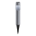Aigostar - LED Solarna lampa LED/0,006W/1,2V 31,5 cm 100 mAh mat krom 6500K IP44