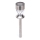 Aigostar - LED Solarna lampa LED/0,006W/1,2V 35,5cm mat krom 2700K IP44 100 mAh