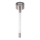 Aigostar - LED Solarna lampa LED/0,006W/1,2V 36,7cm mat krom 2700K 40 mAh IP44