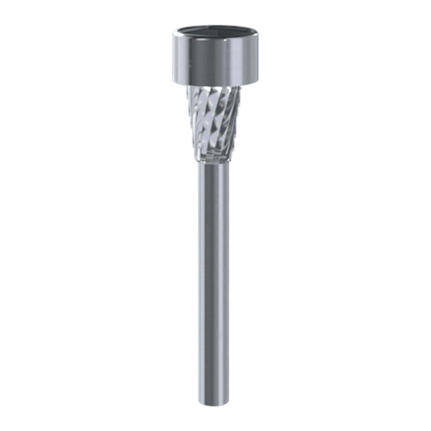Aigostar - LED Solarna lampa LED/0,006W/1,2V 40 mAh 29,5 cm mat krom 6500K IP44