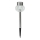Aigostar - LED Solarna lampa LED/0,012W/1,2V 100 mAh 6500K IP44 38,4 cm