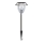 Aigostar - LED Solarna lampa LED/0,08W/2V 30,4 cm 200 mAh 6500K IP44 mat krom