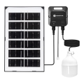 Aigostar - LED solarna lampa LED/35W/12V 3000 mAh 6500K pr. 10 cm + daljinski upravljač