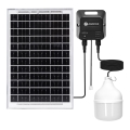Aigostar - LED solarna lampa LED/70W/12V 6000 mAh 6500K promjer 12 cm + daljinski upravljač