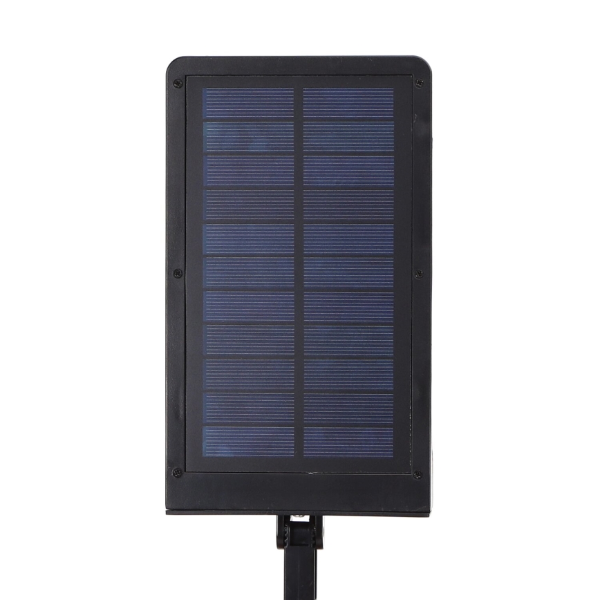 Aigostar - LED Solarna ulična svjetiljka sa senzorom LED/3W/3,7V1800 mAh IP44 3000/4000/5000K + daljinski upravljač