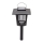 Aigostar - LED Solarna lampa sa zamkom za insekte LED/0,03W/1,2V 55,2cm crna 6500K 300 mAh IP44