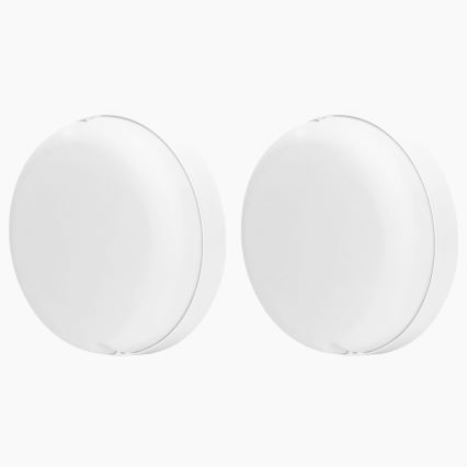 Aigostar - LED solarno stropno svjetlo s senzorom 2xLED/35W/3,7V 6000 mAh IP65 + daljinski upravljač