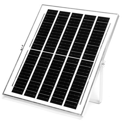 Aigostar - LED Solarna svjetiljka 2xLED/70W/12V 12000 mAh 6500K pr. 20,5 cm + daljinski upravljač