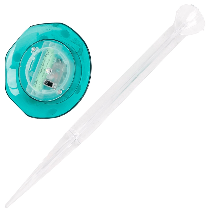 Aigostar - LED Solarna svjetiljka LED/0,006W/1,2V 100 mAh 2700K IP44 zelena