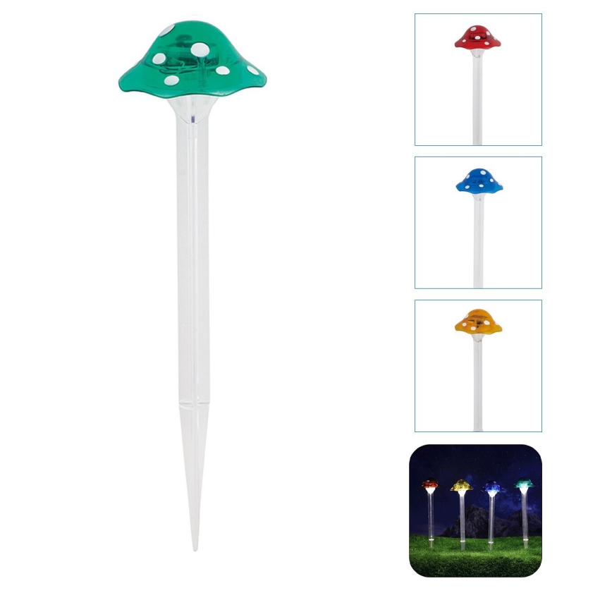 Aigostar - LED Solarna svjetiljka LED/0,006W/1,2V 100 mAh 2700K IP44 zelena