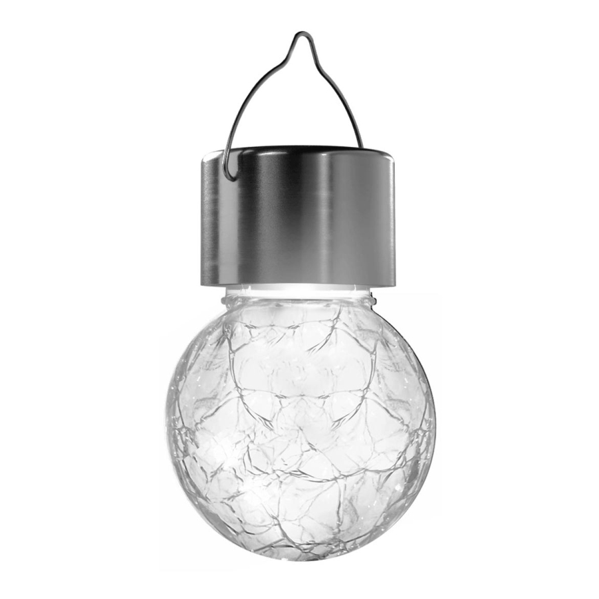 Aigostar - LED Solarna svjetiljka LED/0,006W/1,2V pr. 6 cm 100 mAh 6500K IP44
